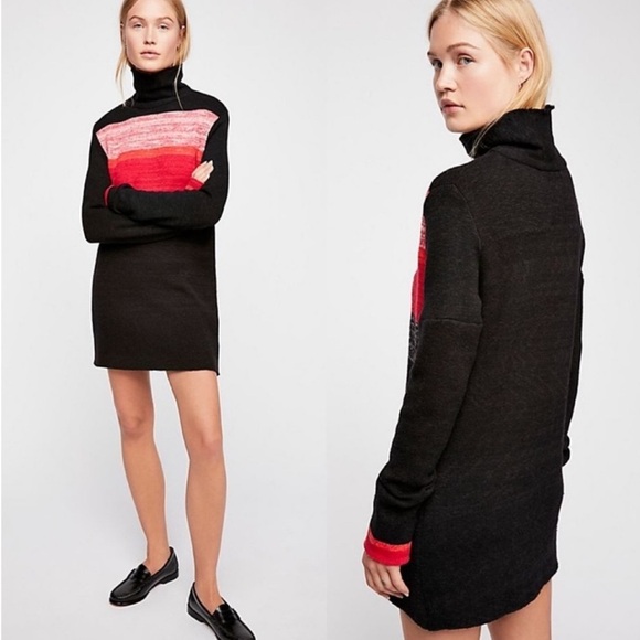 Free People Winter Break Sweater Dress - Picture 7 of 9